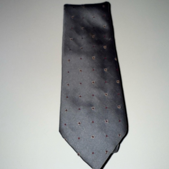 Sears Gray Dotted Tie Accessories - Picture 1 of 2